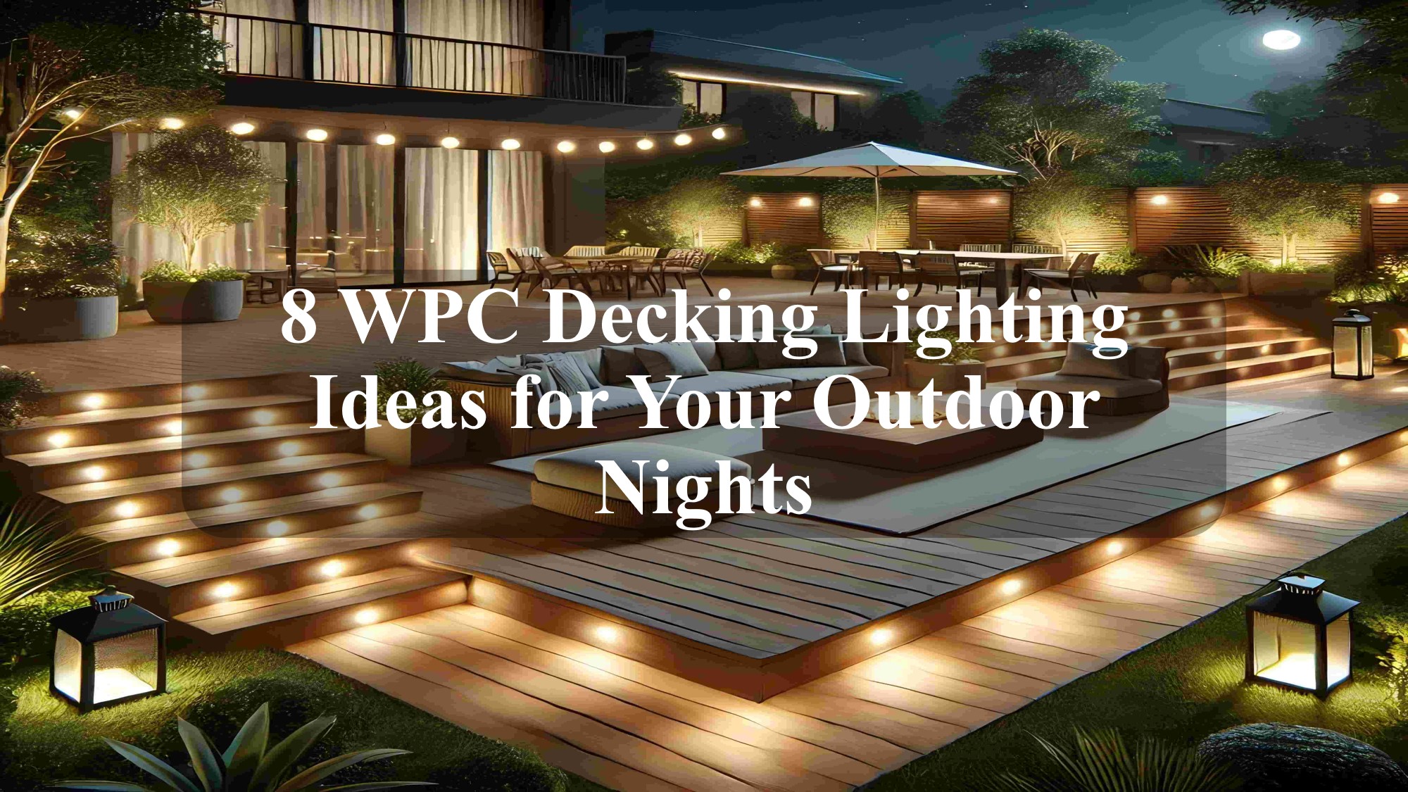 8 WPC Decking Lighting Ideas for Your Outdoor Nights