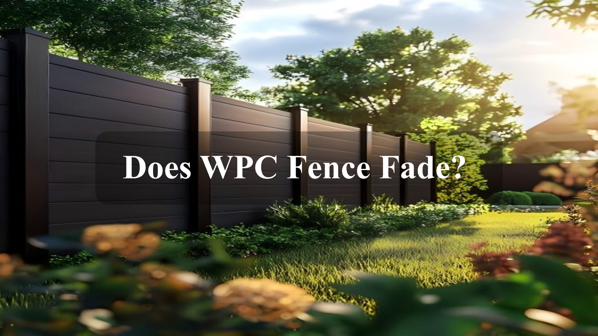 Does WPC Fence Fade? 