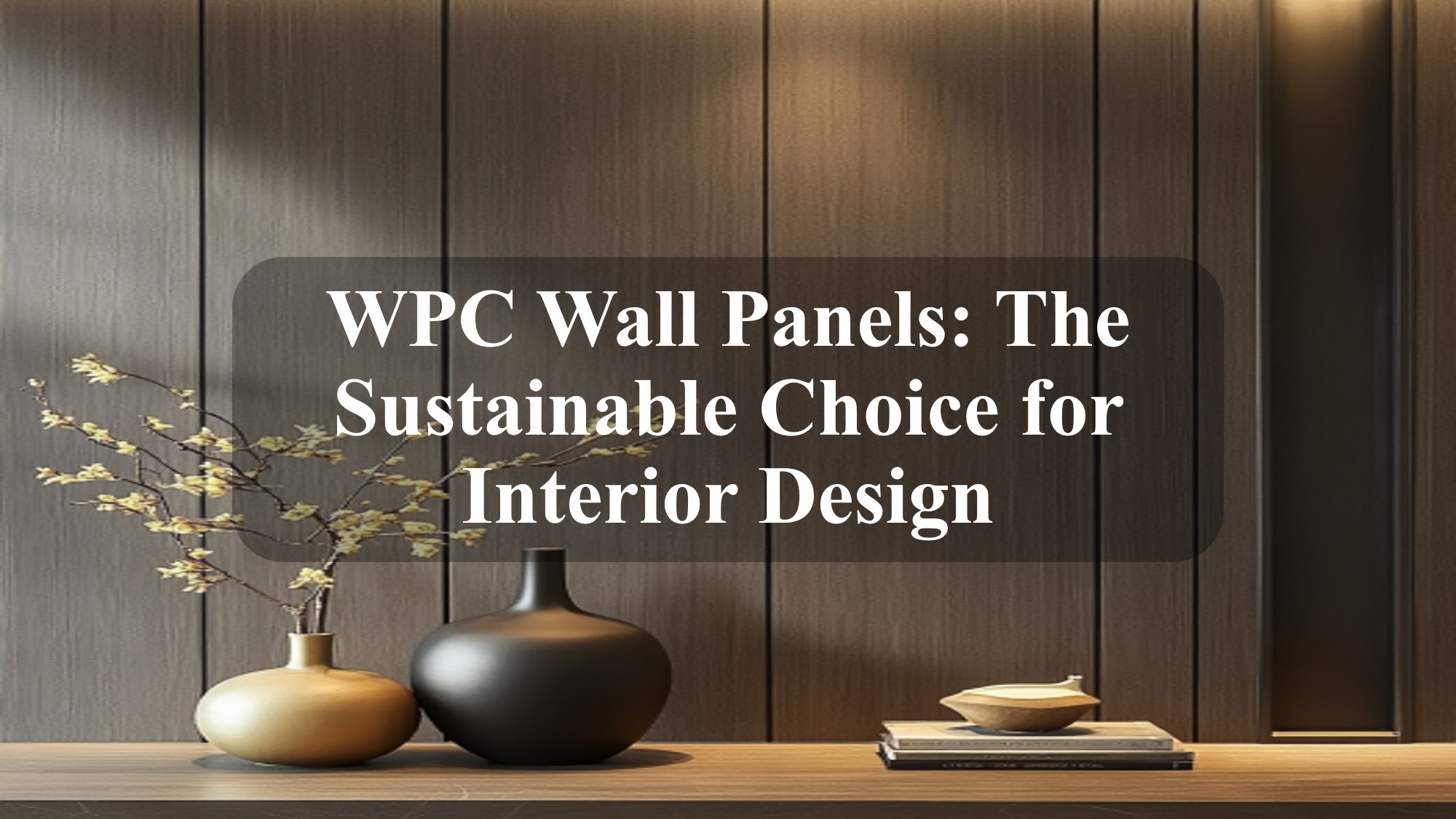 WPC Wall Panels The Sustainable Choice for Interior Design