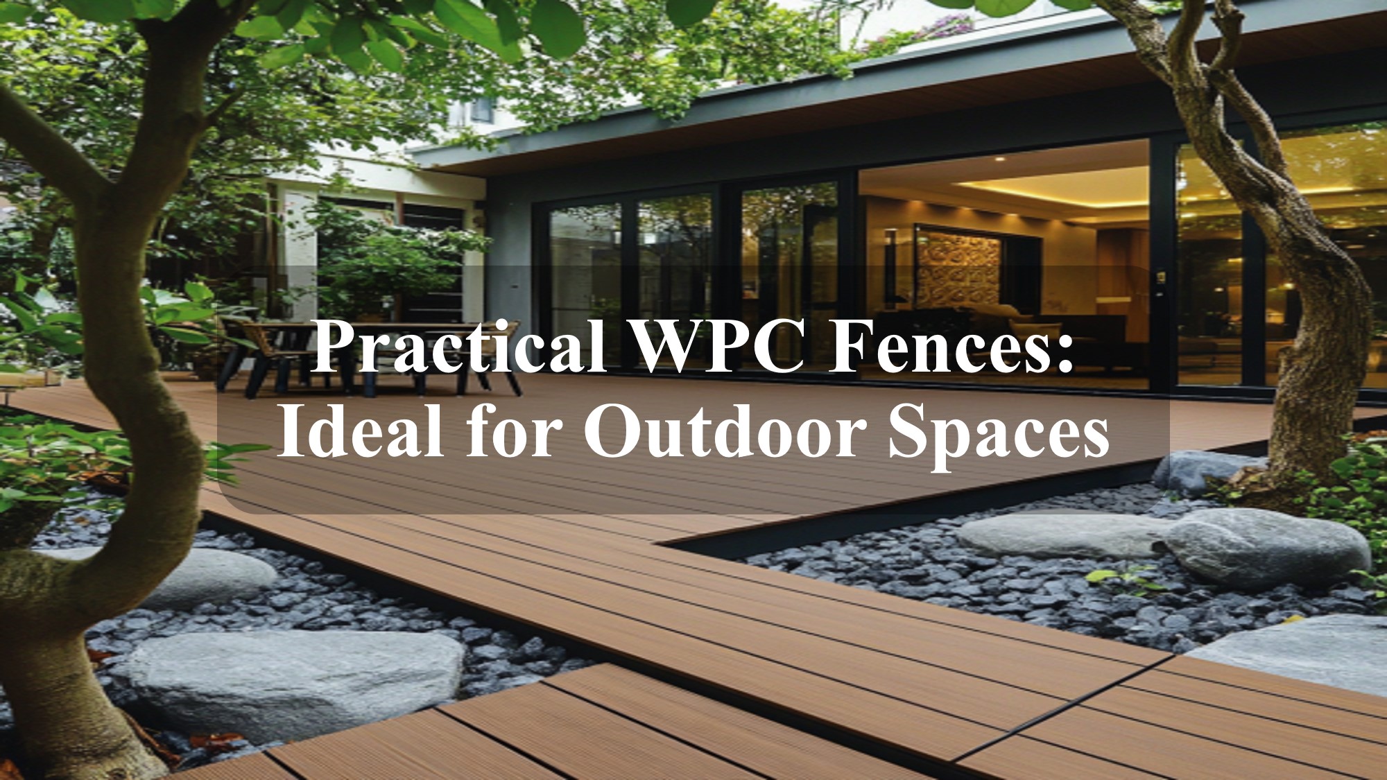 Practical WPC Fences Ideal for Outdoor Spaces