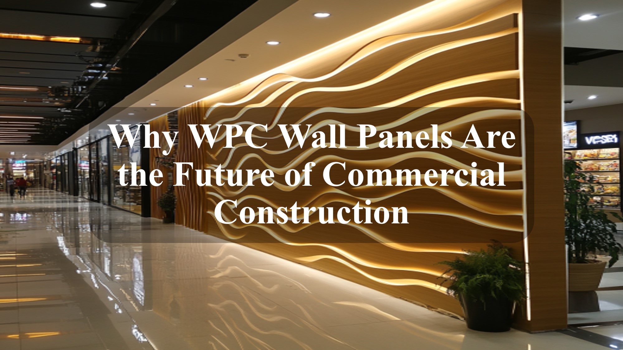 Why WPC Wall Panels Are the Future of Commercial Construction