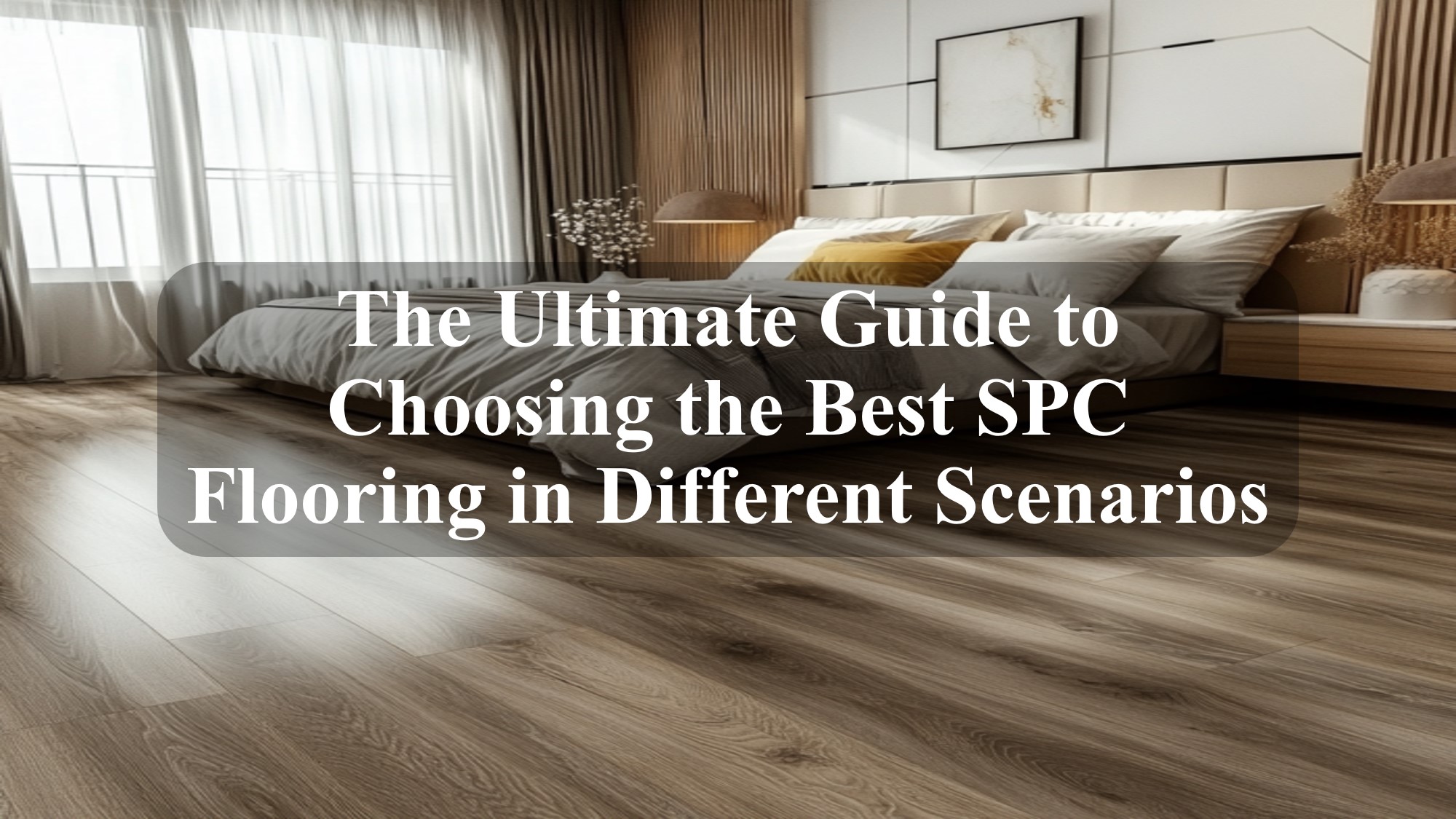 The Ultimate Guide to Choosing the Best SPC Flooring in Different Scenarios